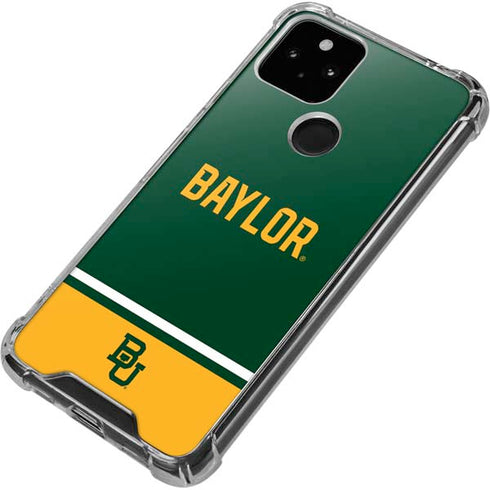 Baylor University BU Split Google Pixel 5a 5G Clear Case